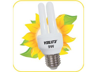 Bóng đèn Compact 2U 9W - VNLite