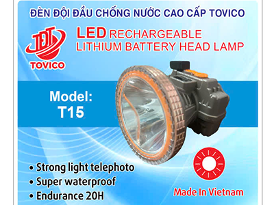 Đèn đội đầu TOVICO T15