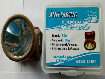 Đèn đội đầu lặn nước cao cấp AD 085