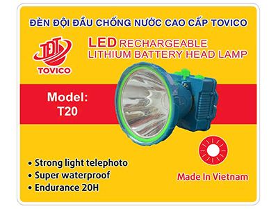 Đèn đội đầu TOVICO T20