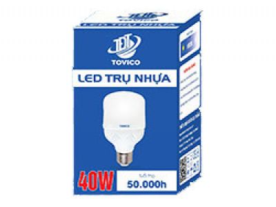 Bóng đèn led trụ nhựa TOVICO 40W