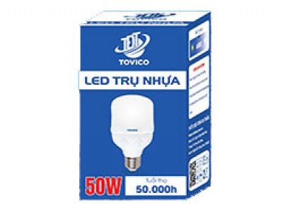 Bóng đèn led trụ nhựa TOVICO 50W